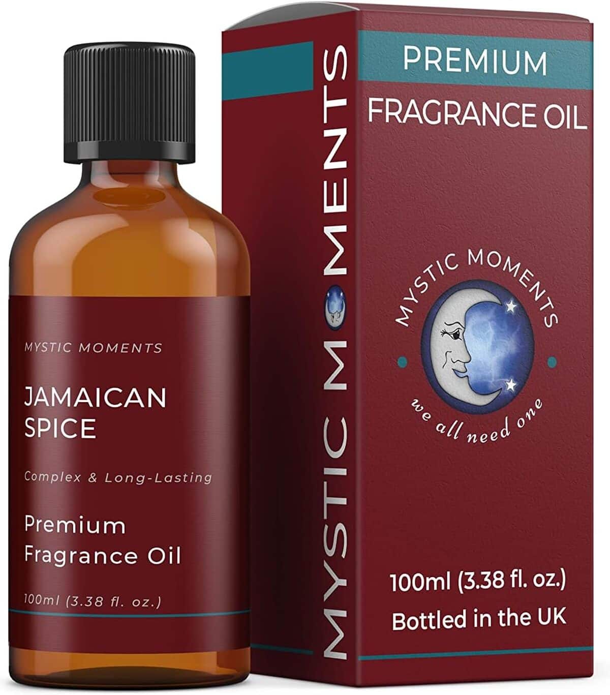 Avis sur l'huile parfumée Mystic Moments aux épices jamaïcaines