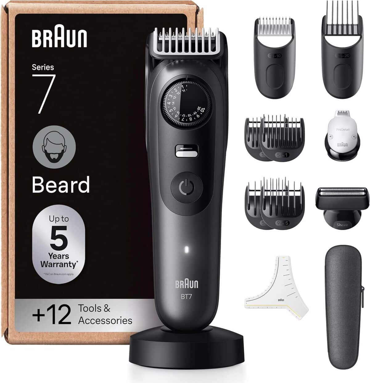 Test de la tondeuse Braun Series 7 BT7545 : précision, autonomie et robustesse