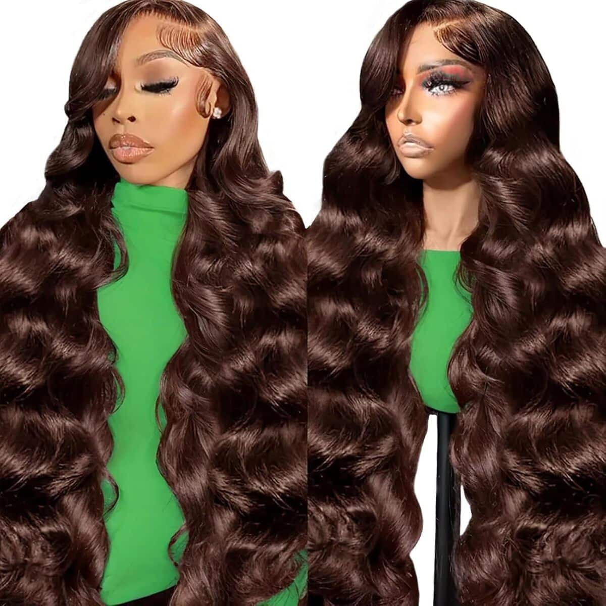 Test : perruque brésilienne 30 pouces body wave lace fronteuse