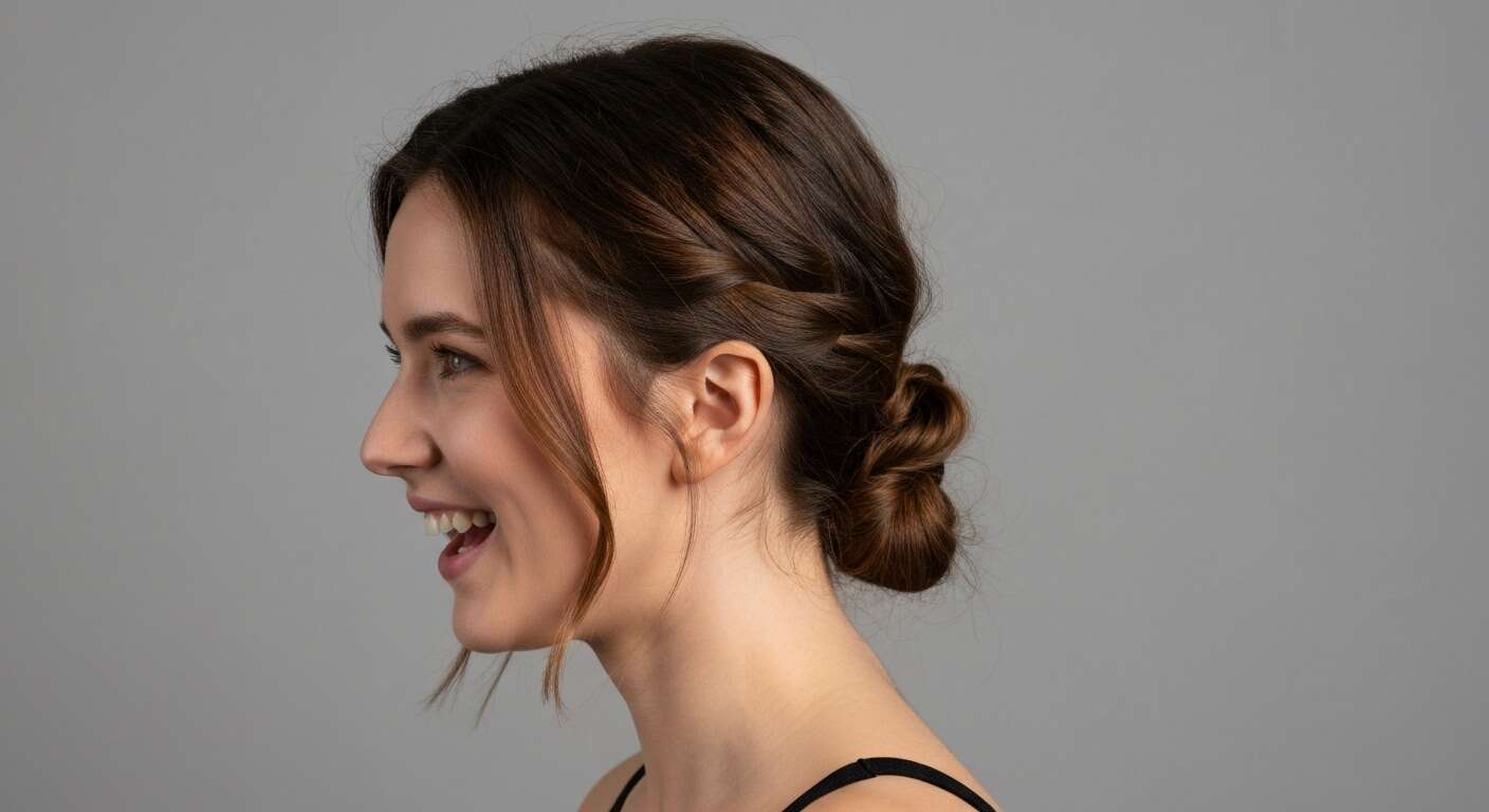 Demi-queue torsad&eacute;e simple