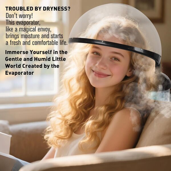 Vapeur professionnel 2 en 1 pour cheveux et visage avec technologie UV ozone - Crème hydratante hydratante pour soins naturels des cheveux, maison et salon