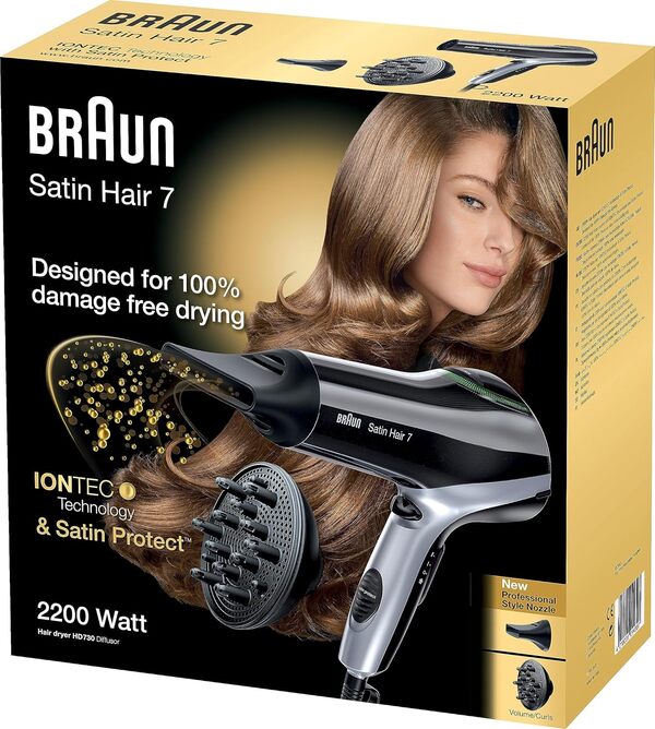 BRAUN 81462741 Sèche-Cheveux