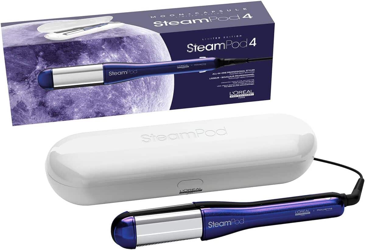 Test du SteamPod 4 : lisseur boucleur vapeur édition limitée Moon Capsule de L'Oréal