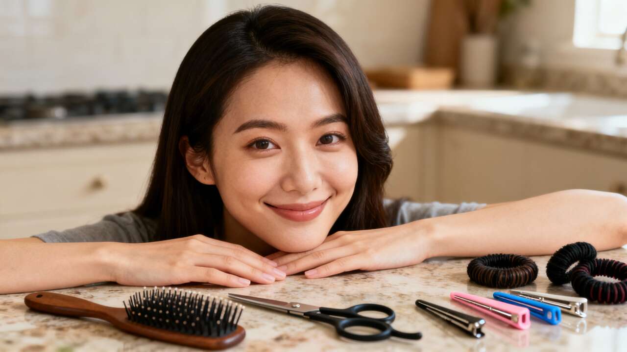 Dégradé maison : astuces pour couper ses cheveux soi-même ✂️