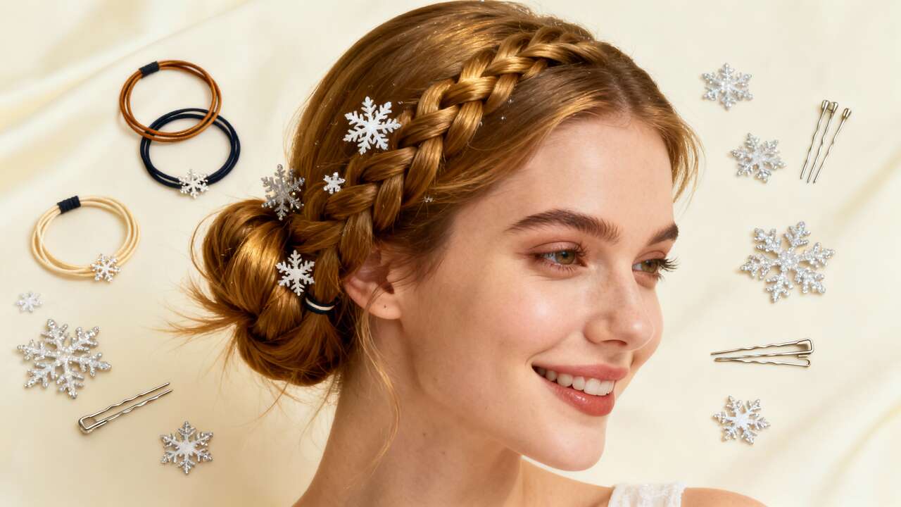 Le chic du chignon bas tressé
