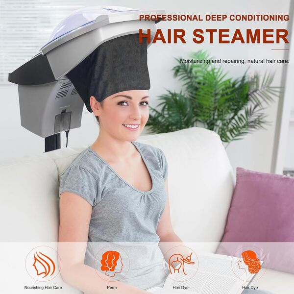 Salon de coiffure Soins des cheveux Professionnel O3 Ozone Micro Brume Vapeur à Cheveux Debout Debout Type Elitzia ET1408D