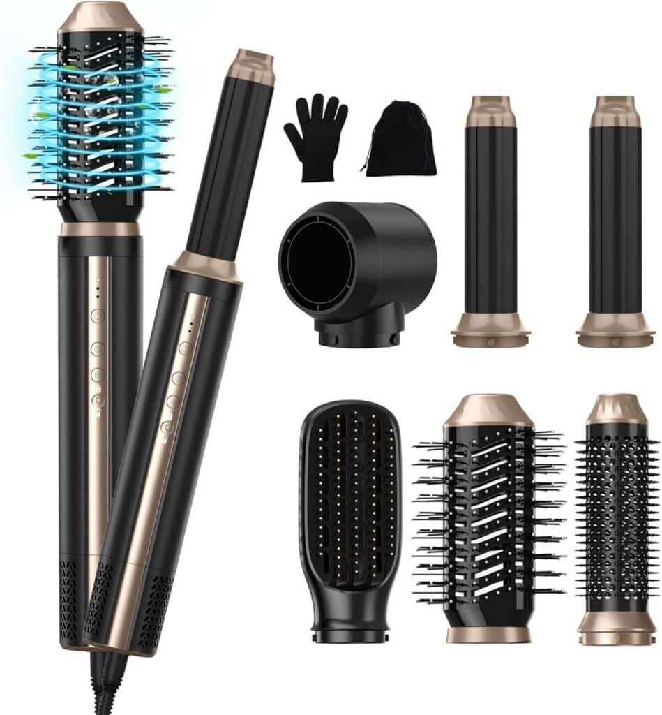 Test du NEW Air Styler 6 en 1 : brosse soufflante 1400W multifonction