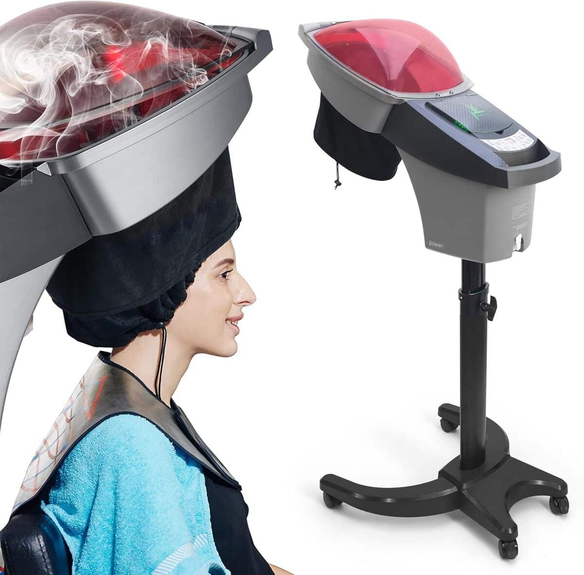 Test du steamer professionnel Elitzia ET1408D : soin des cheveux à l'ozone