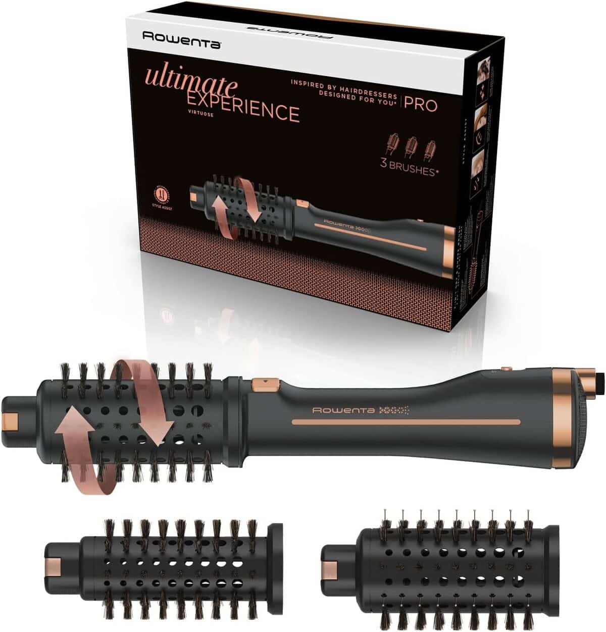 Test Rowenta Ultimate Expérience CF9620F0 : brosse soufflante anti-frisottis