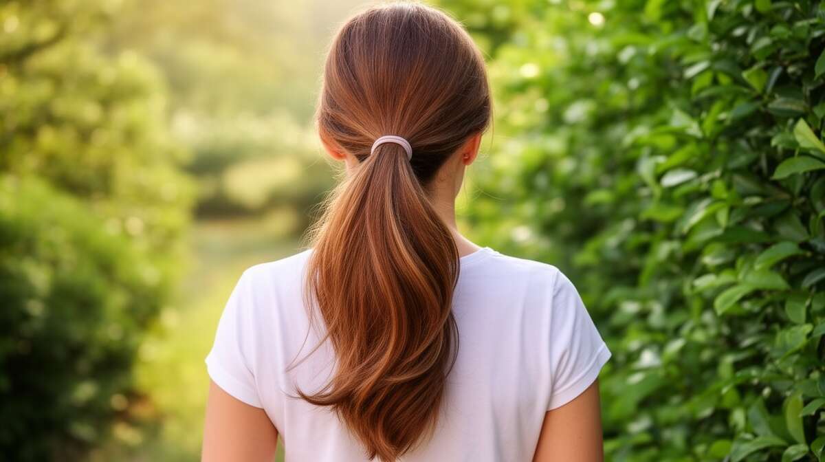Ponytail basse : une touche de modernit&eacute;