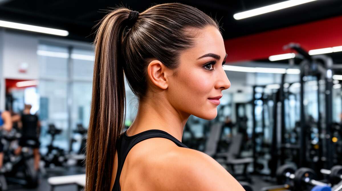 Queue de cheval haute : pour une nuque d&eacute;gag&eacute;e