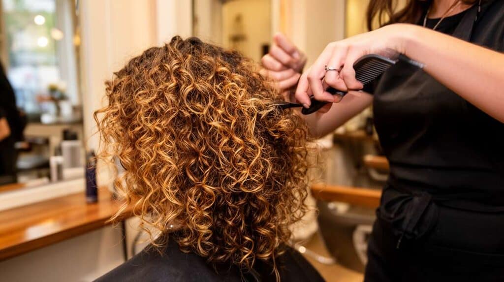 Maîtriser la coupe des cheveux bouclés : astuces de pro