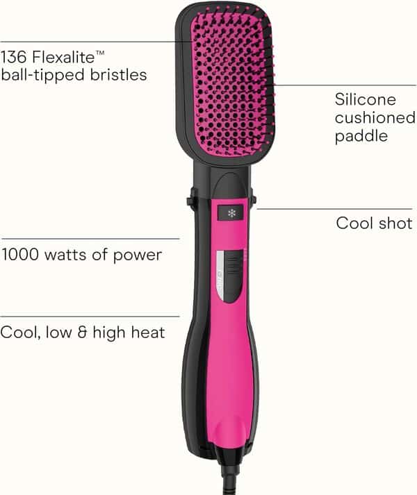 INFINITIPRO BY CONAIR The Knot Dr. Brosse sèche-cheveux tout-en-un, sèche-cheveux et brosse à air chaud