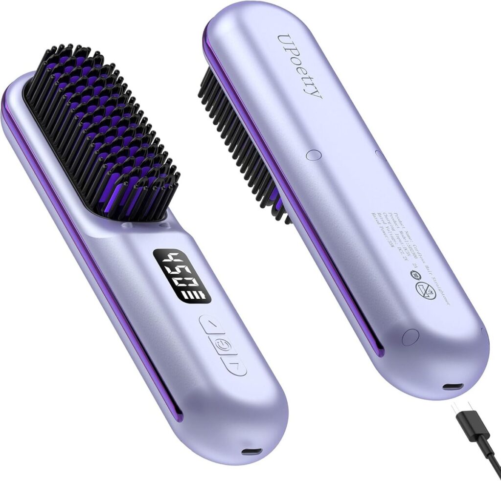 Test de la brosse à lisser sans fil UPoetry : compacte et performante