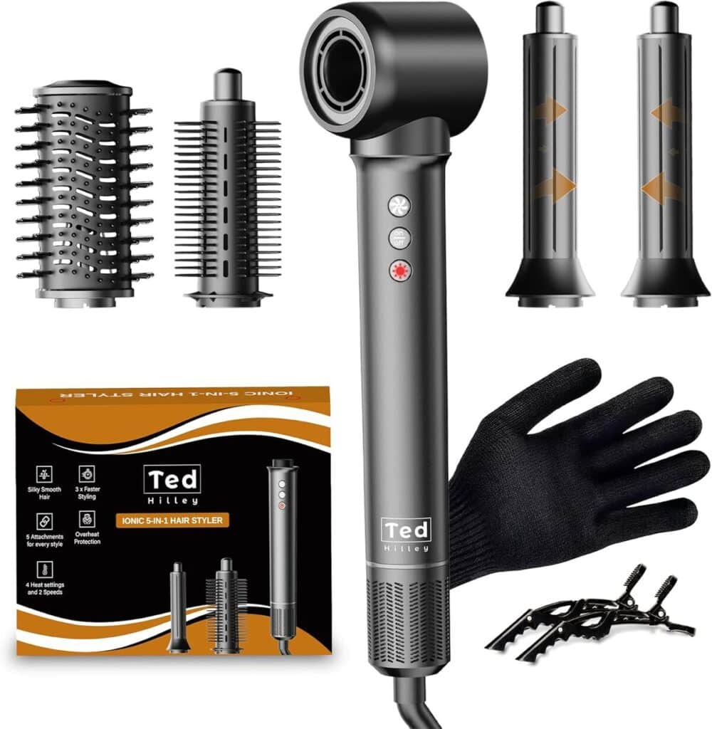 Test du multistyler 5 en 1 : coiffure express avec brosse ionique et fer à friser automatique