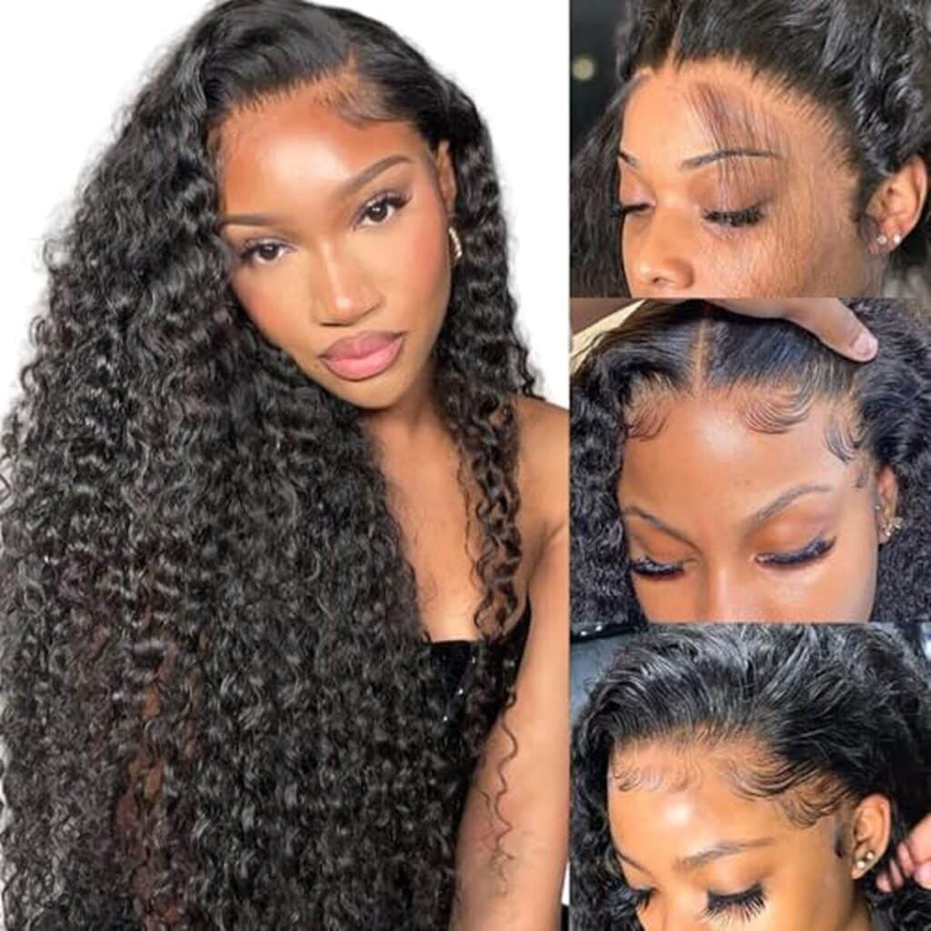 Test : perruque brésilienne deep wave 200% densité 20 pouces