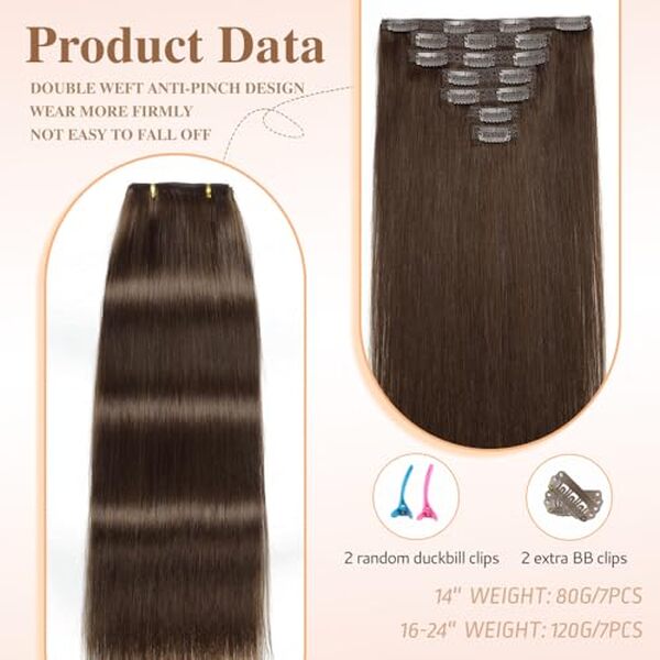 Découvrez notre test complet de l'extension à clip HotLulana 60 cm brun foncé : performances, qualité et conseils pour un look parfait