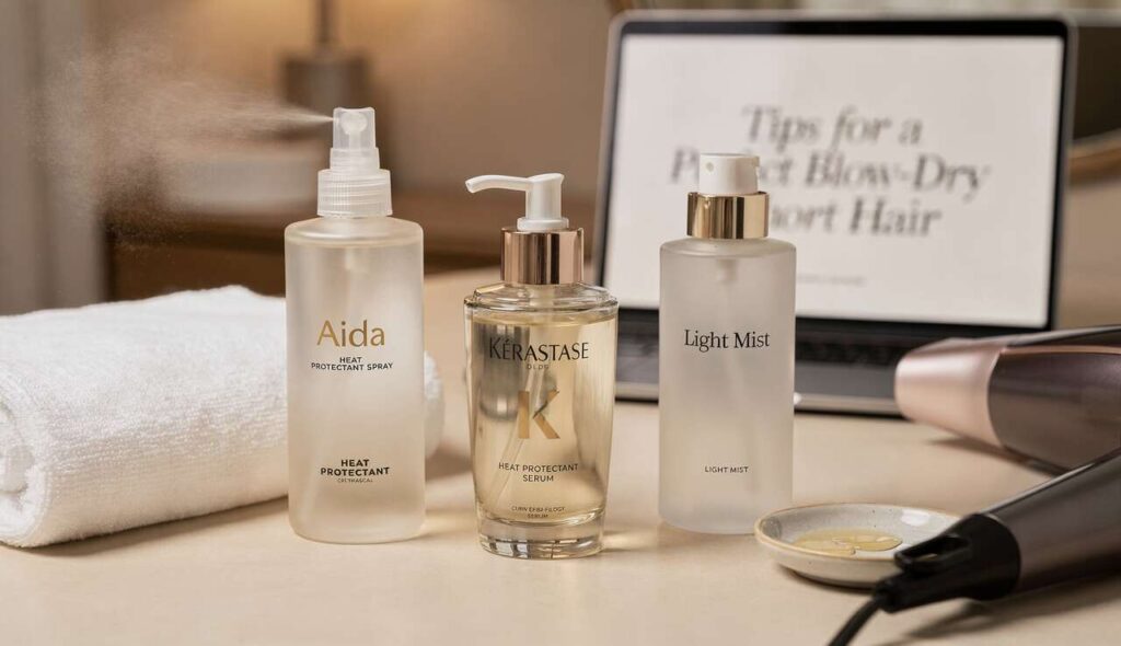 Astuces pour un brushing parfait sur cheveux courts