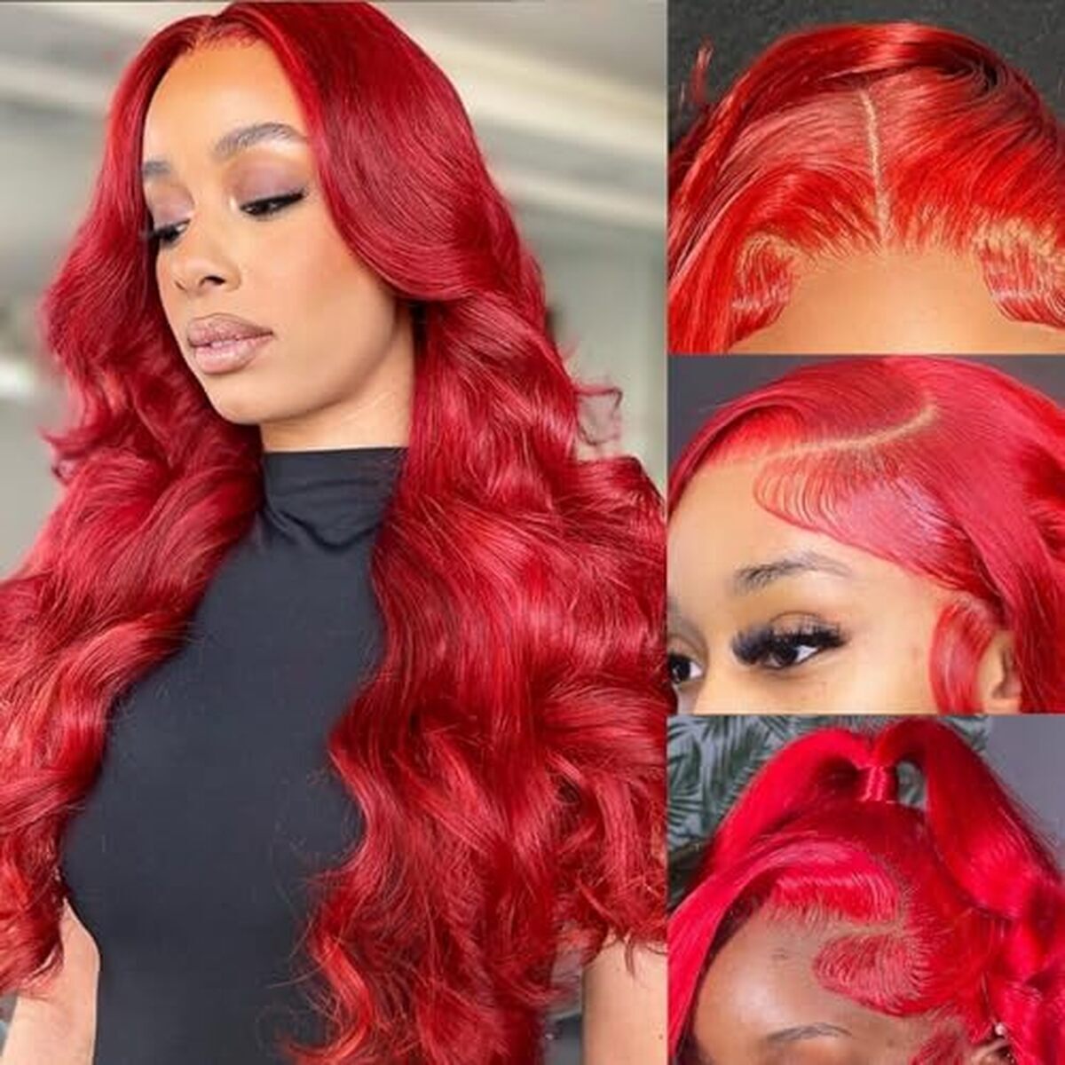 Perruque en dentelle rouge 30 pouces en cheveux humains : test et avis Avolo