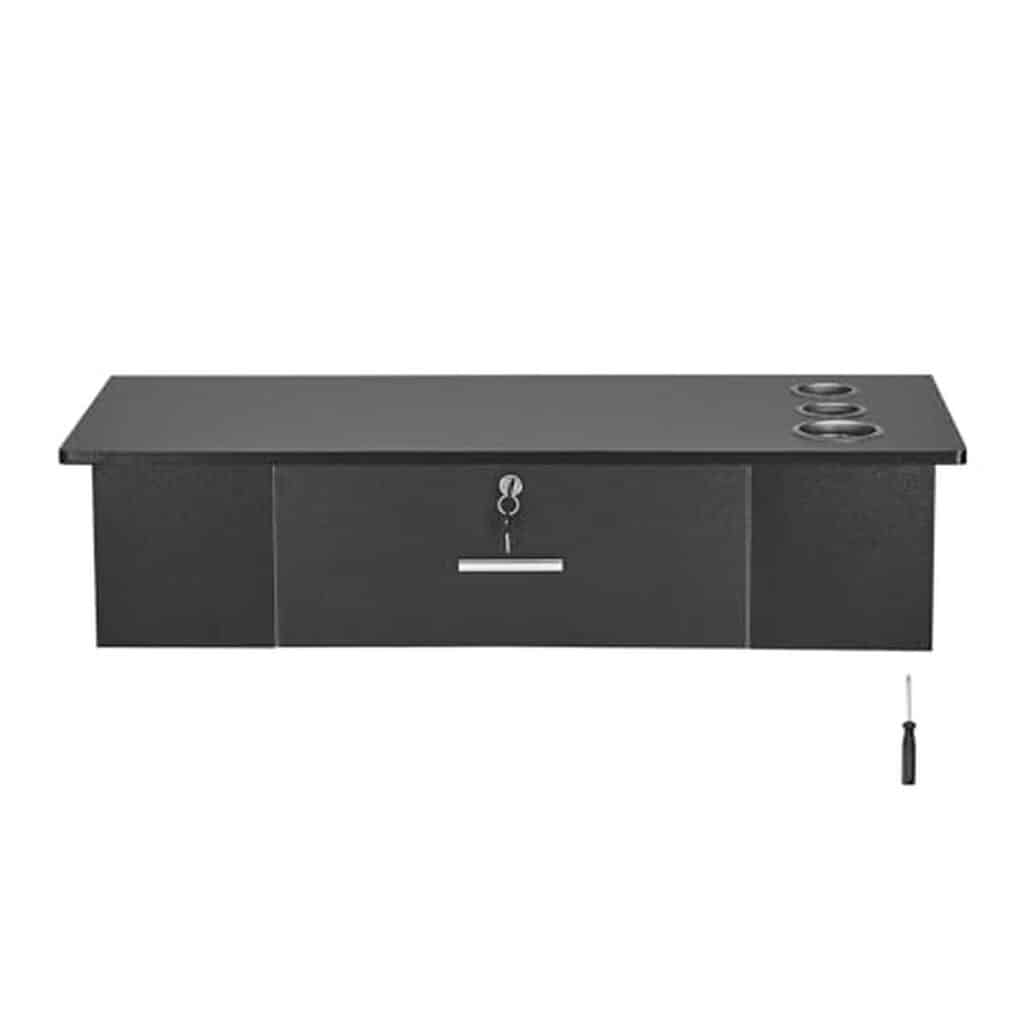 Test de la station de coiffure murale VEVOR : rangement pratique pour sèche-cheveux