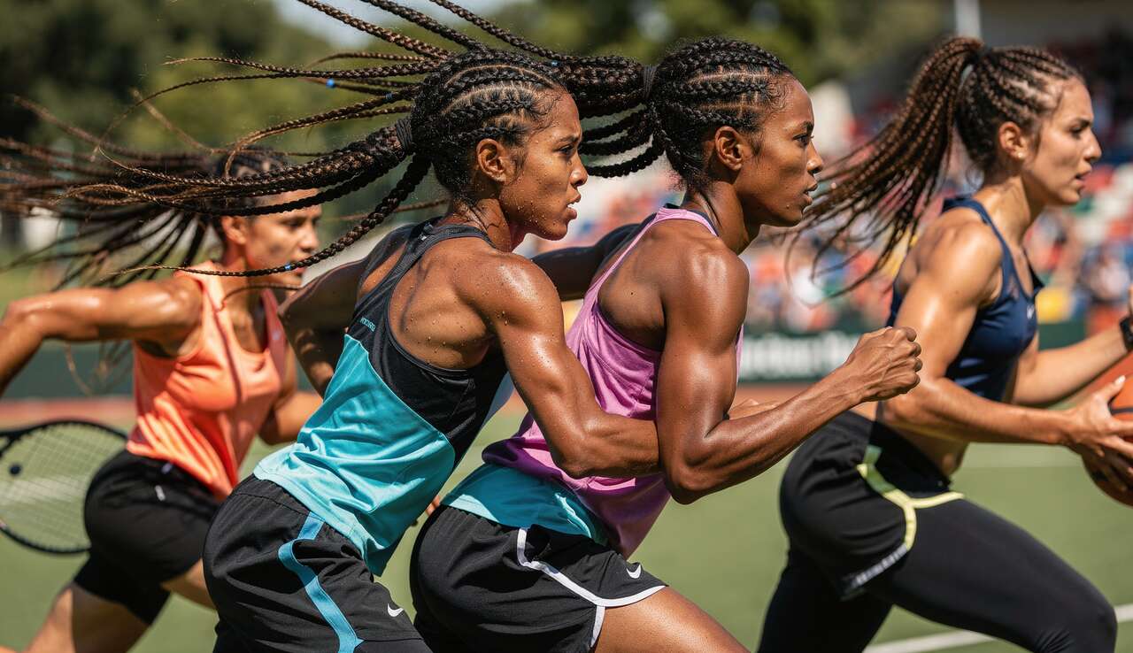 Tresses coll&eacute;es : un maintien impeccable