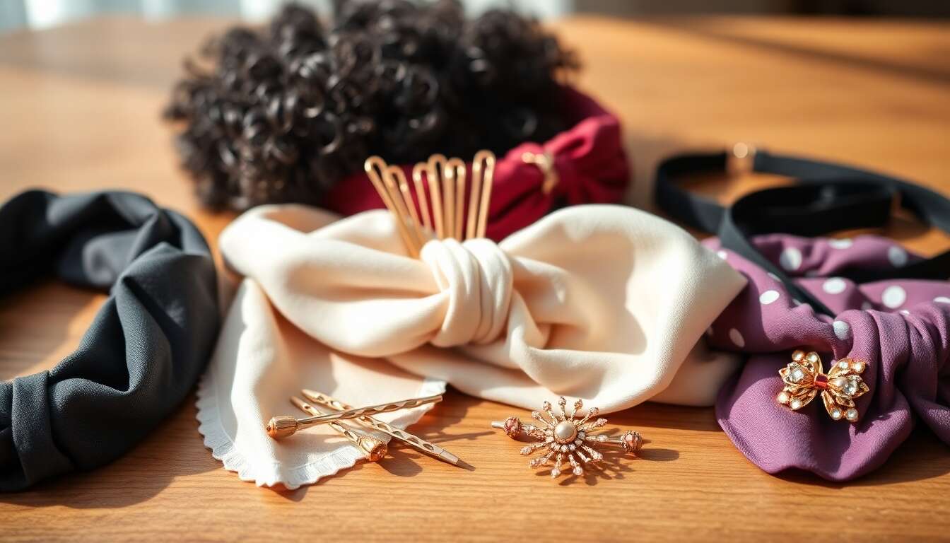 Accessoires essentiels pour les cheveux crépus longs