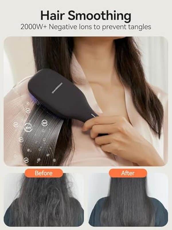 Explorez la brosse laser rouge et bleue de Touchbeauty pour lutter contre la chute de cheveux et bénéficiez de la technologie USB-C pour des soins modernes et pratiques