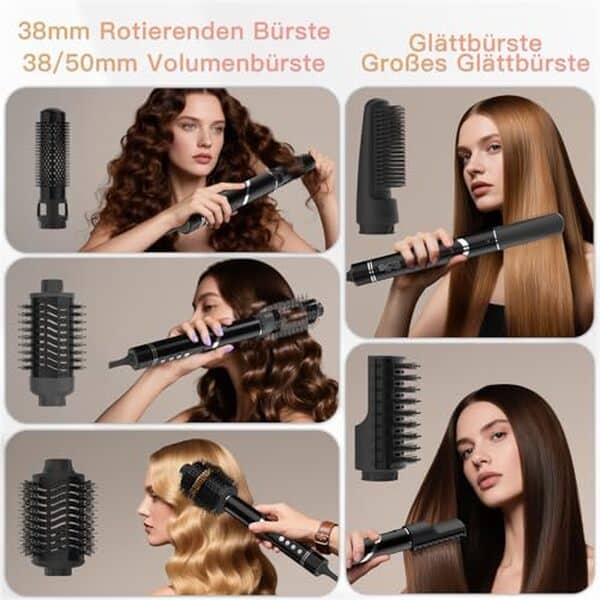 Découvrez notre avis détaillé sur le aXCEED Hairstyler Kit 9 en 1 1400 W : un outil de coiffage polyvalent pour des styles variés et soignés au quotidien