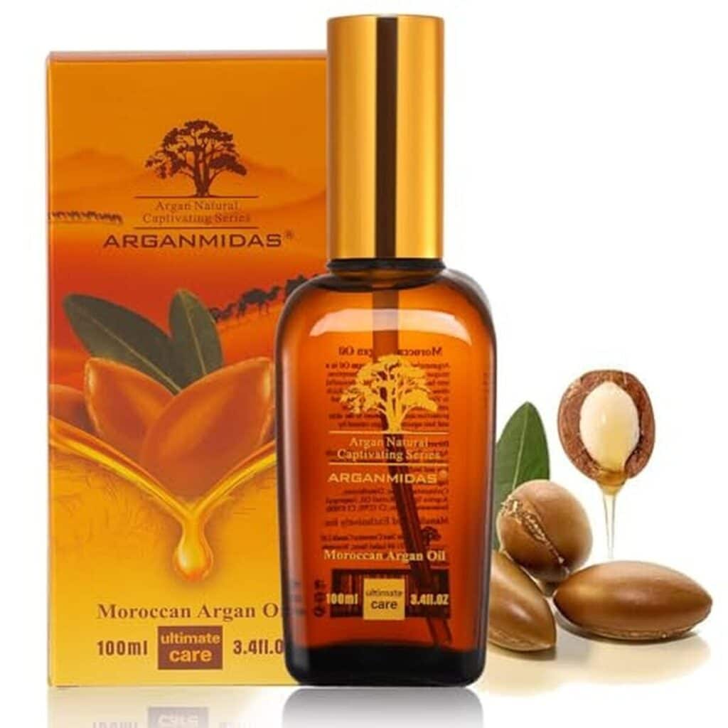 Avis sur l'huile capillaire Arganmidasà l'huile d'argan
