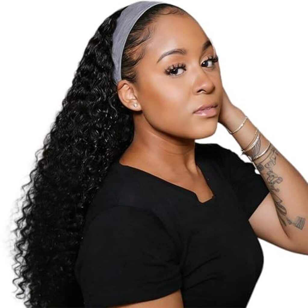 Test de la perruque XSY cheveux humains brésiliens ondulés