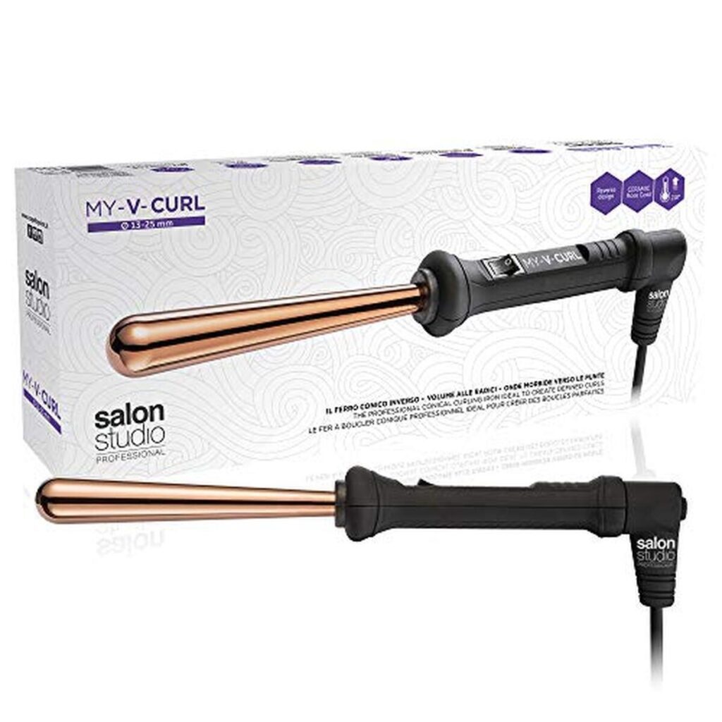 Test : fer à friser conique inversé Salon Studio My-V-Curl 210 °C