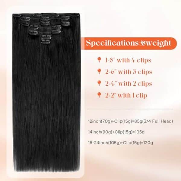 Découvrez notre analyse complète des extensions clip cheveux réels Sunny noir 45 cm Remy invisible : qualité, application et résultats pour un look naturel assuré.