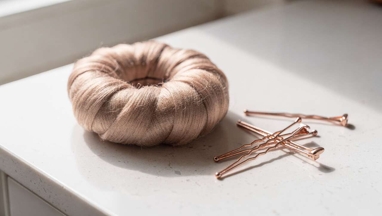 Chignon haut express : coiffure facile et rapide