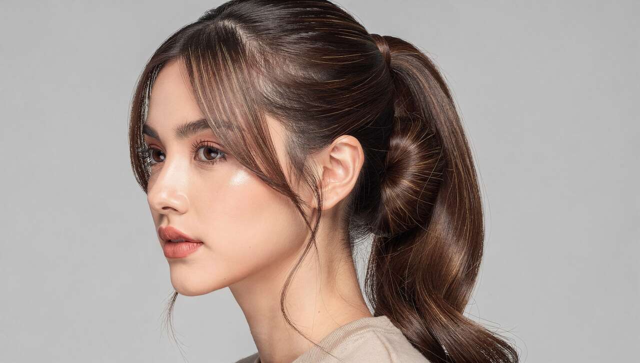 Astuces coiffure 2026 : queue de cheval et chignon pour cheveux gras