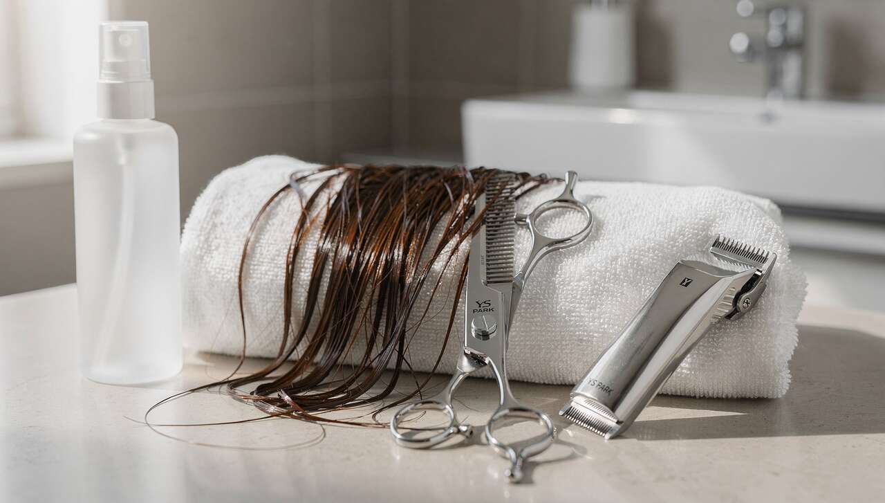 Guide ultime : couper ses cheveux aux ciseaux facilement