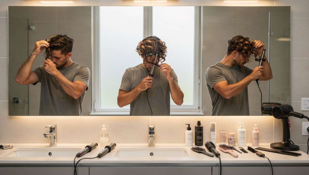 Guide ultime : boucler ses cheveux pour homme