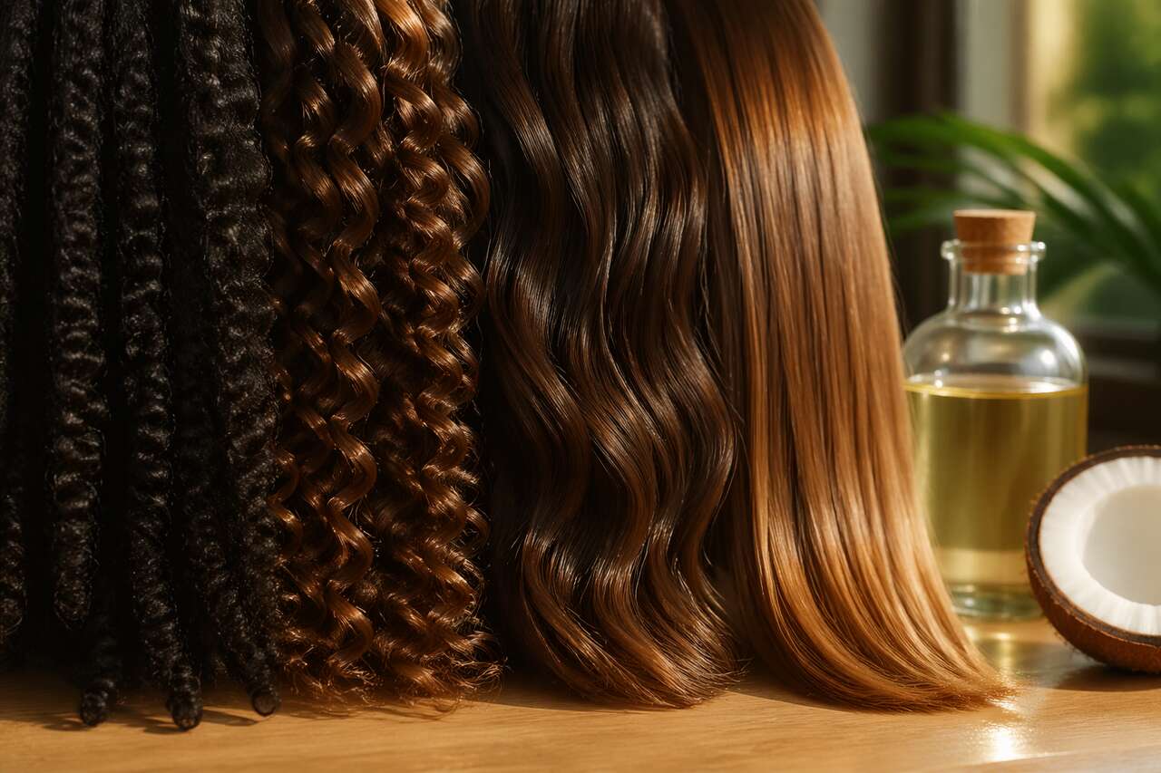 Huile de coco : un allié contre les pointes sèches