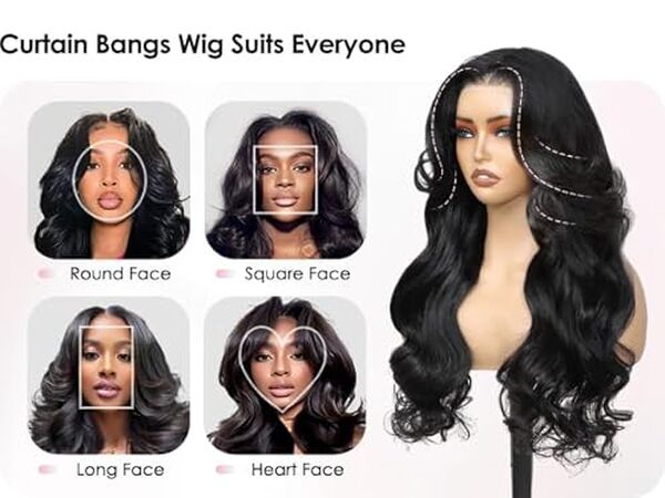 Découvrez notre test détaillé de la perruque brésilienne Curtain Bangs 26 pouces pre cut lace sans colle. Qualité, confort et style : tous les avis pour bien choisir. 