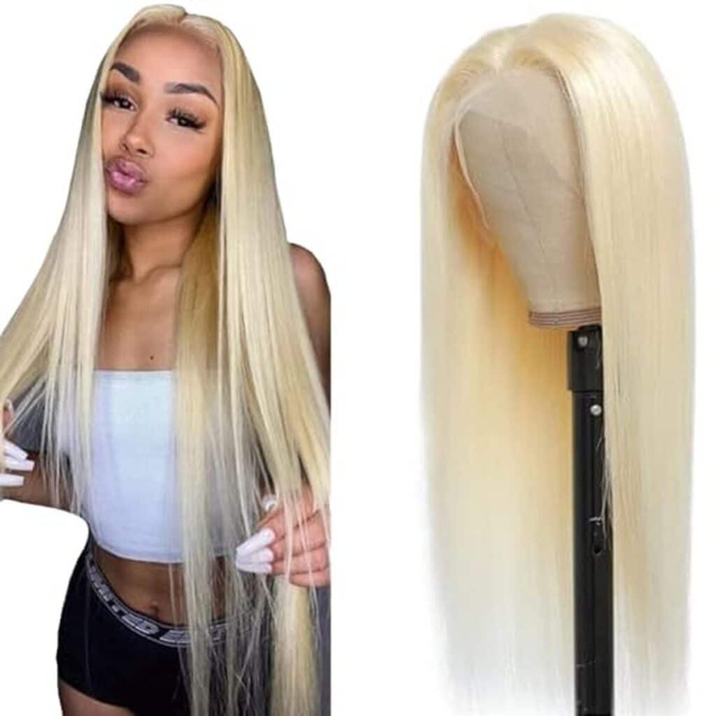 Avis sur la perruque Lakaisa cheveux raides 100 % naturels 81, 3 cm