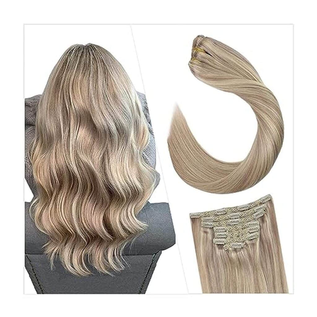 Test : extensions à clip Remy pour cheveux fins, 120g