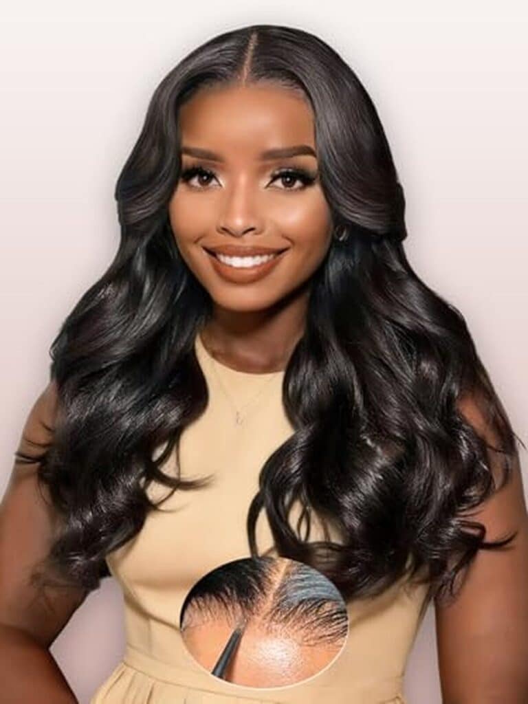 Test : perruque brésilienne Curtain Bangs 26 pouces pre cut lace sans colle